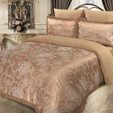 Сатин-жаккард Грильяж (кружево 5см)