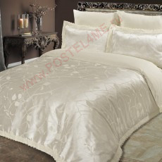 Сатин-жаккард Парфе (кружево 5 см)